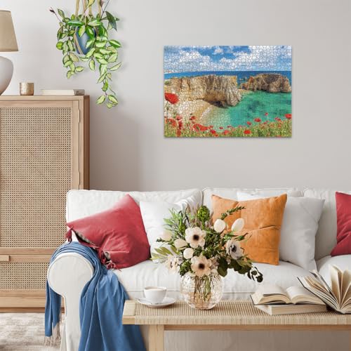 Puzzle 1000 pièces : Le charme de 'Algarve au Portugal Ravensburger France - vue 7