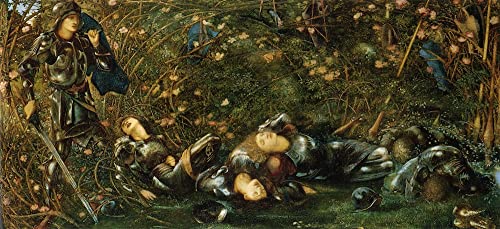 Peinture poster affiche décorative Edward Burne-Jones | Art mural maison 60x90