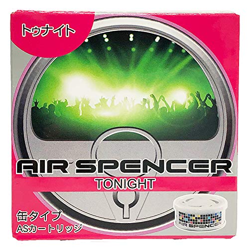 Eikosha Air Spencer Cartridge Air Freshener for Cars, Set of 10, Standing Type, Tonight, 1.4 oz (40 g) x 10 A55-10 Tonite 40グラム