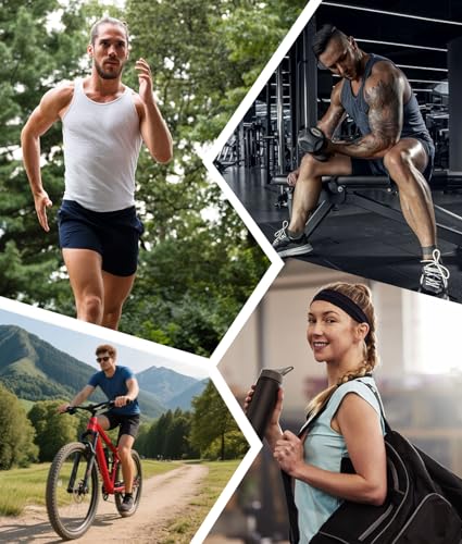 Cushioned Cotton Ankle Compression Socks for Men Women 6 Pairs Wicking Low Cut Arch Support Plantar Fasciitis Socks 6