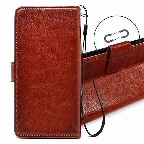 Image of Flip Cover for Apple iPhone 7 / iPhone 8 (4.7-inch) Flip Case | Magnetic Closure | Shock Proof Wallet Flip Cover |Chestnut Brown (Please Check Your Phone Model Before Buying