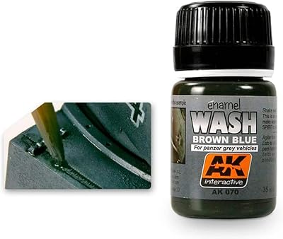 AK Weathering AK070 WASH for Panzer Grey Vehicles (35ml)