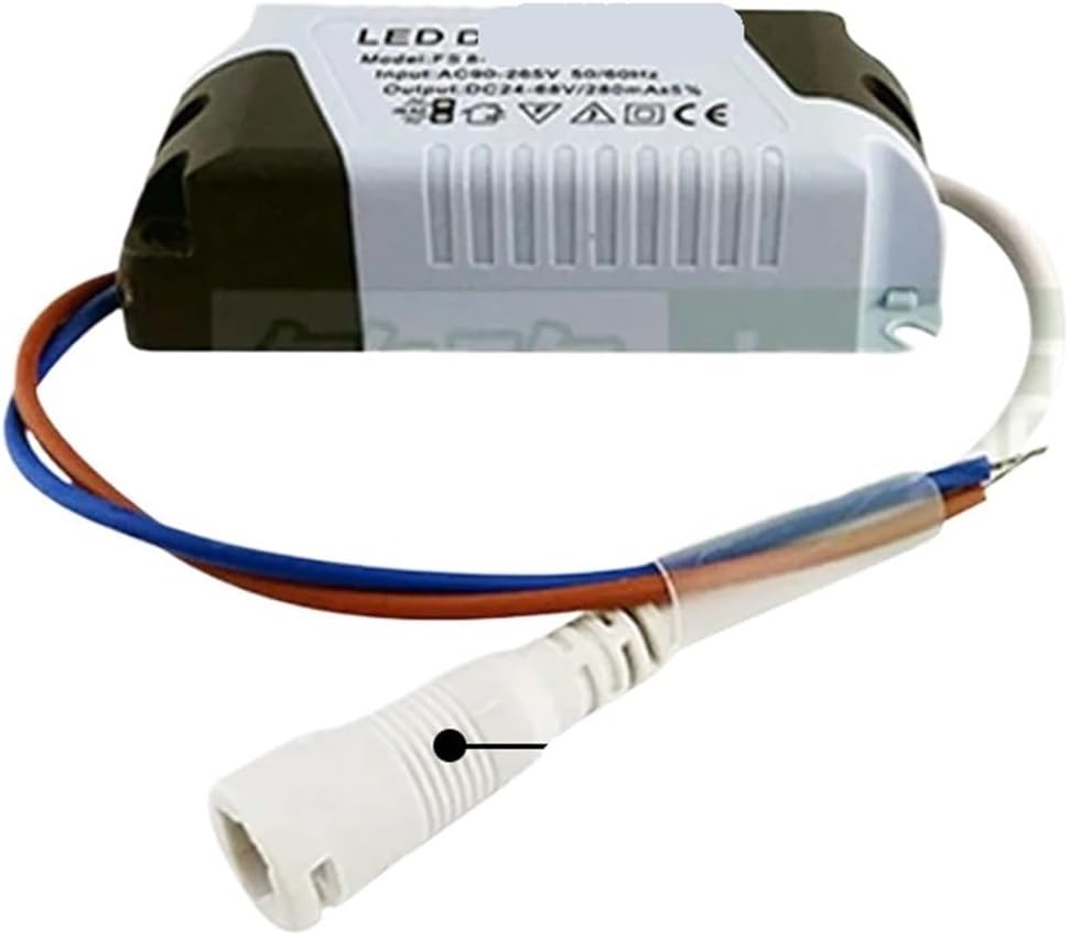 1PCS 90-220V LED Driver DC 280mA Lighting Transformer(8-18W)