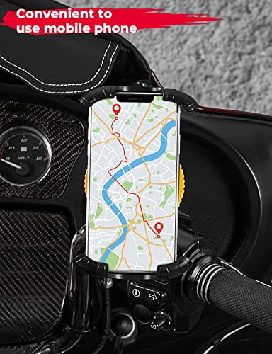 Kemimoto Motorcycle Cup Holder & Motorcycle Phone Holder #TOP4