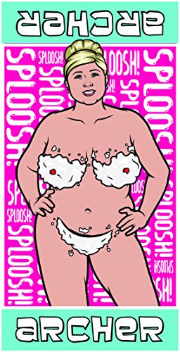 Factory Entertainment Archer Sploosh Bikini Towel