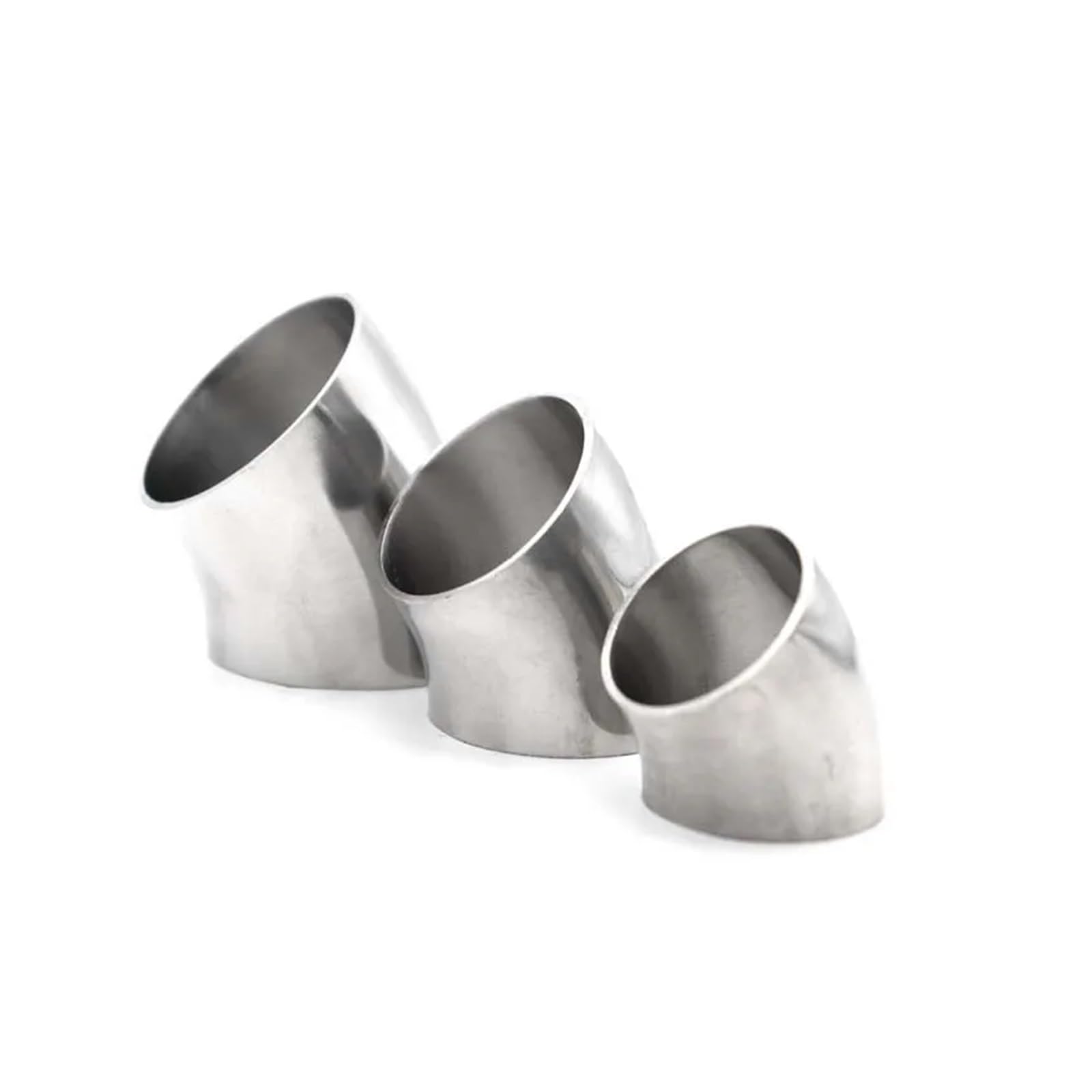 BHBHCPZGR 1pc 76mm OD SS304 Stainless Steel Weld 45 Degree Elbow Pipe Fitting BHBHCPZGR