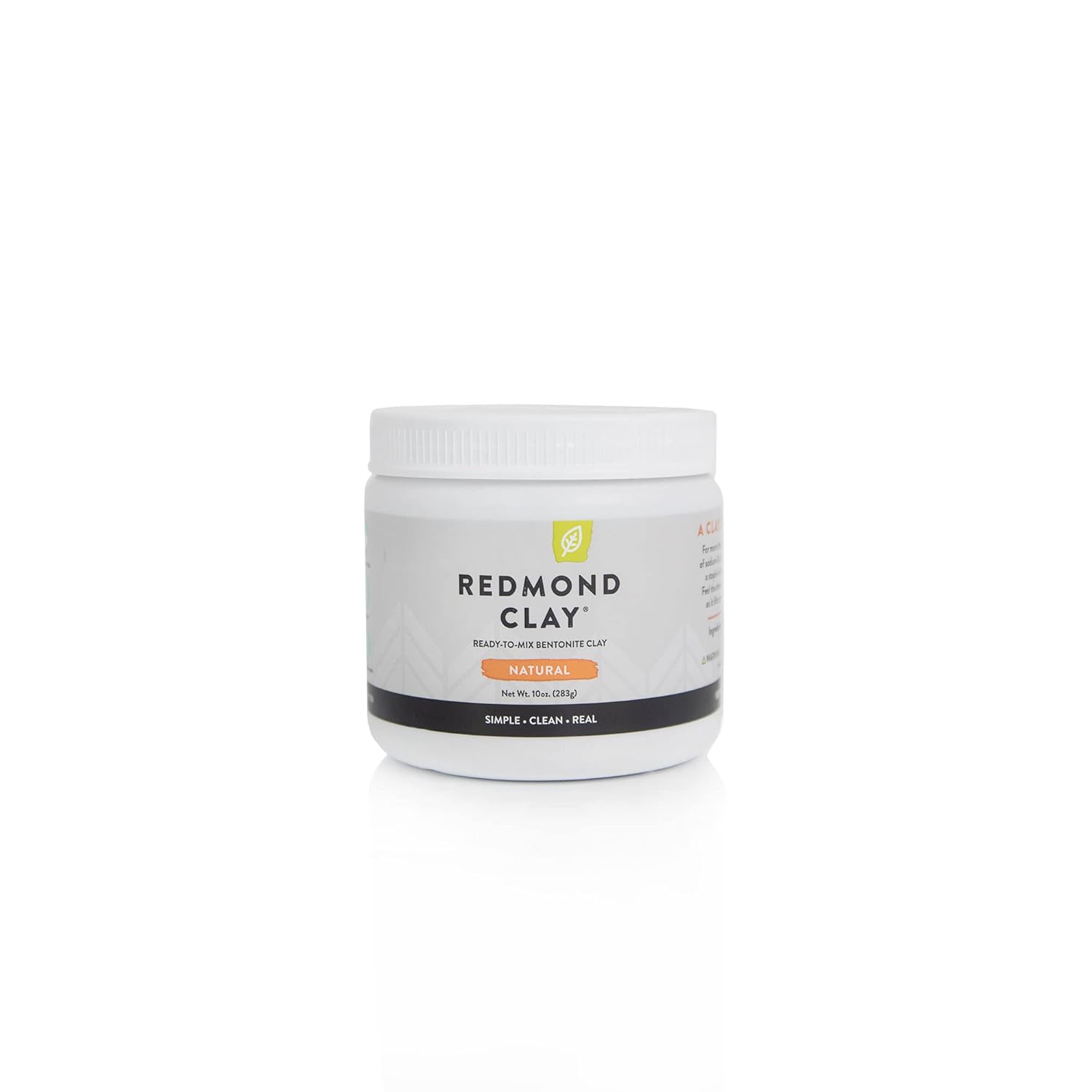 Redmond Clay - Bentonite Clay of 1000 Uses, Soothing Facial Mask, 10 Ounce (4 Pack)4