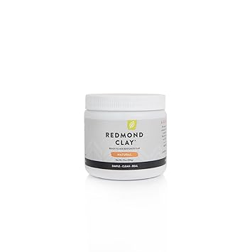 REDMOND Clay - Bentonite Clay of 1000 Uses, Soothing Facial Mask, 10 Ounce (1 Pack)