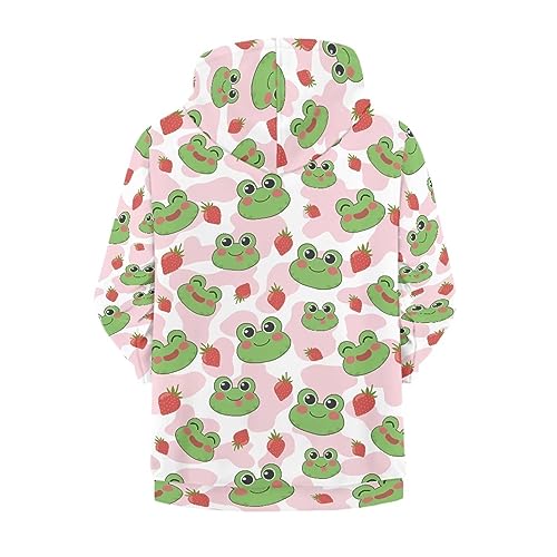 Image of Biyejit Kids Novelty 3D Graphic Printed Hooded Sweatshirt Boys Girls Zip Up Hoodies Age 6-16 Years