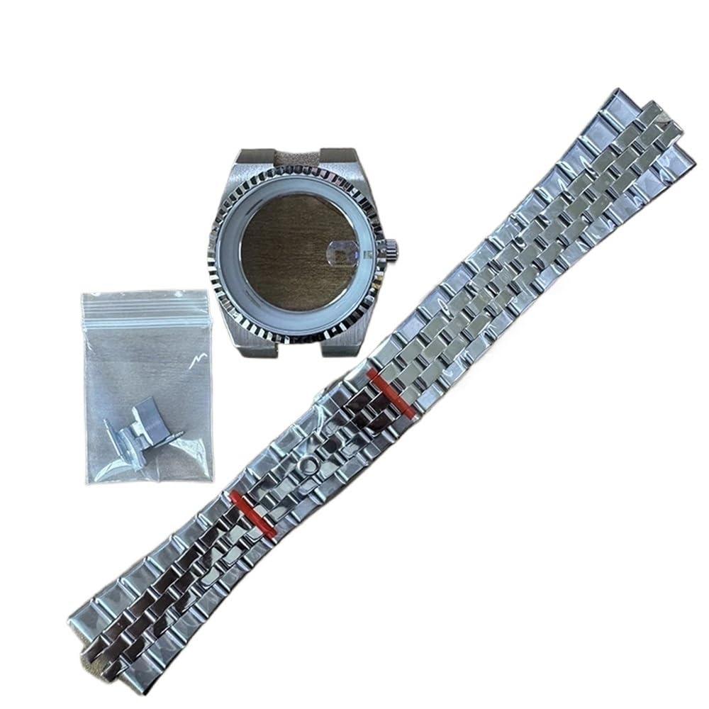 TOP 39,5 mm Land-Dweller-Uhrengehäuse mit Armband und 33,8 mm Zifferblatt