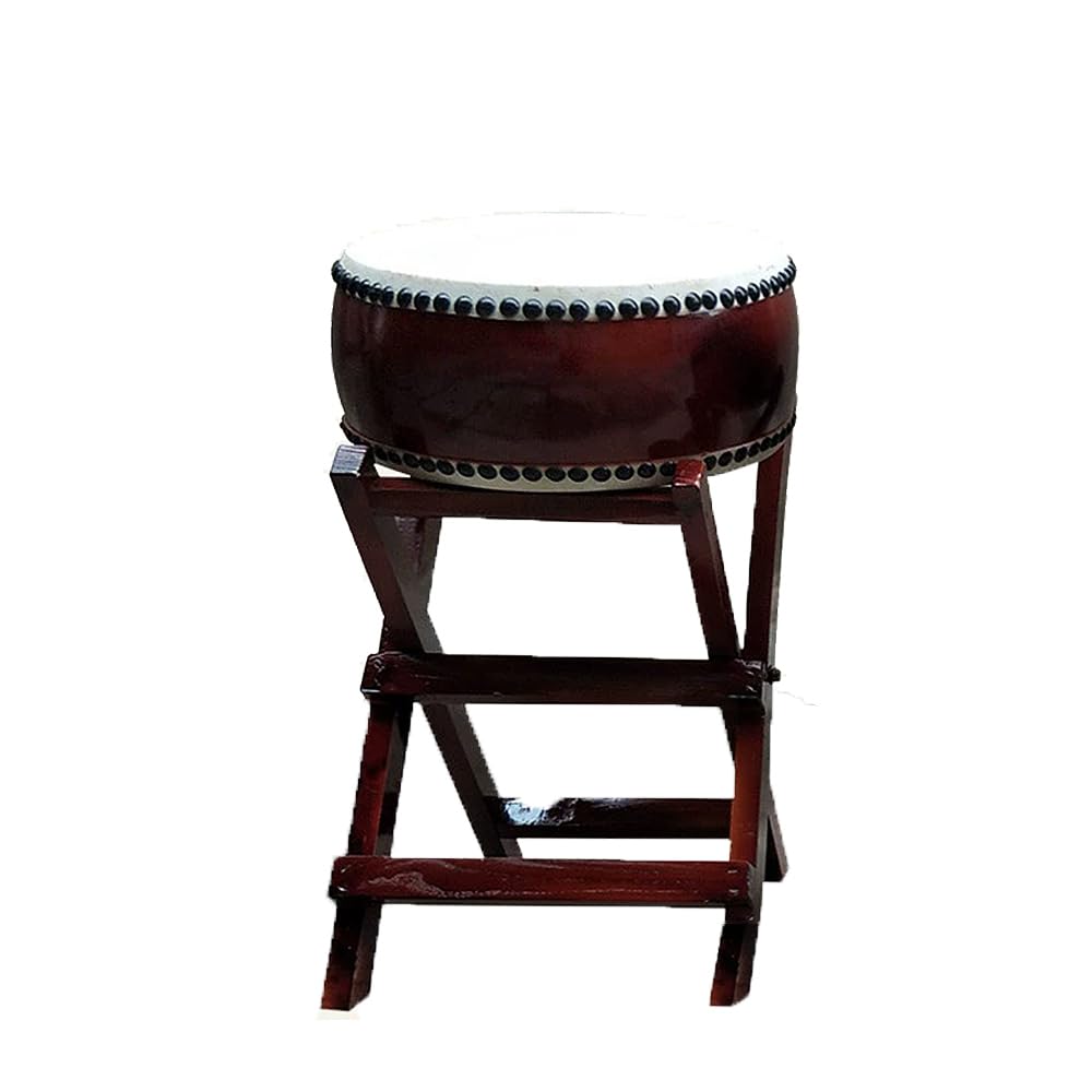 Japanische Taira -Drum, Einschließlich Stand + Drumsticks, Ein Percussion -Instrument, Das Für Festivals/Aufführungen Verwendet Wird,40CM