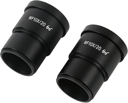 10X 20X WF10X 30mm Eyepiece for Stereo Microscope Accessories Wide Field 20mm 23mm WF10X/20 WF10X/23 WF20X/12 High Eye-Point(WF10-20)