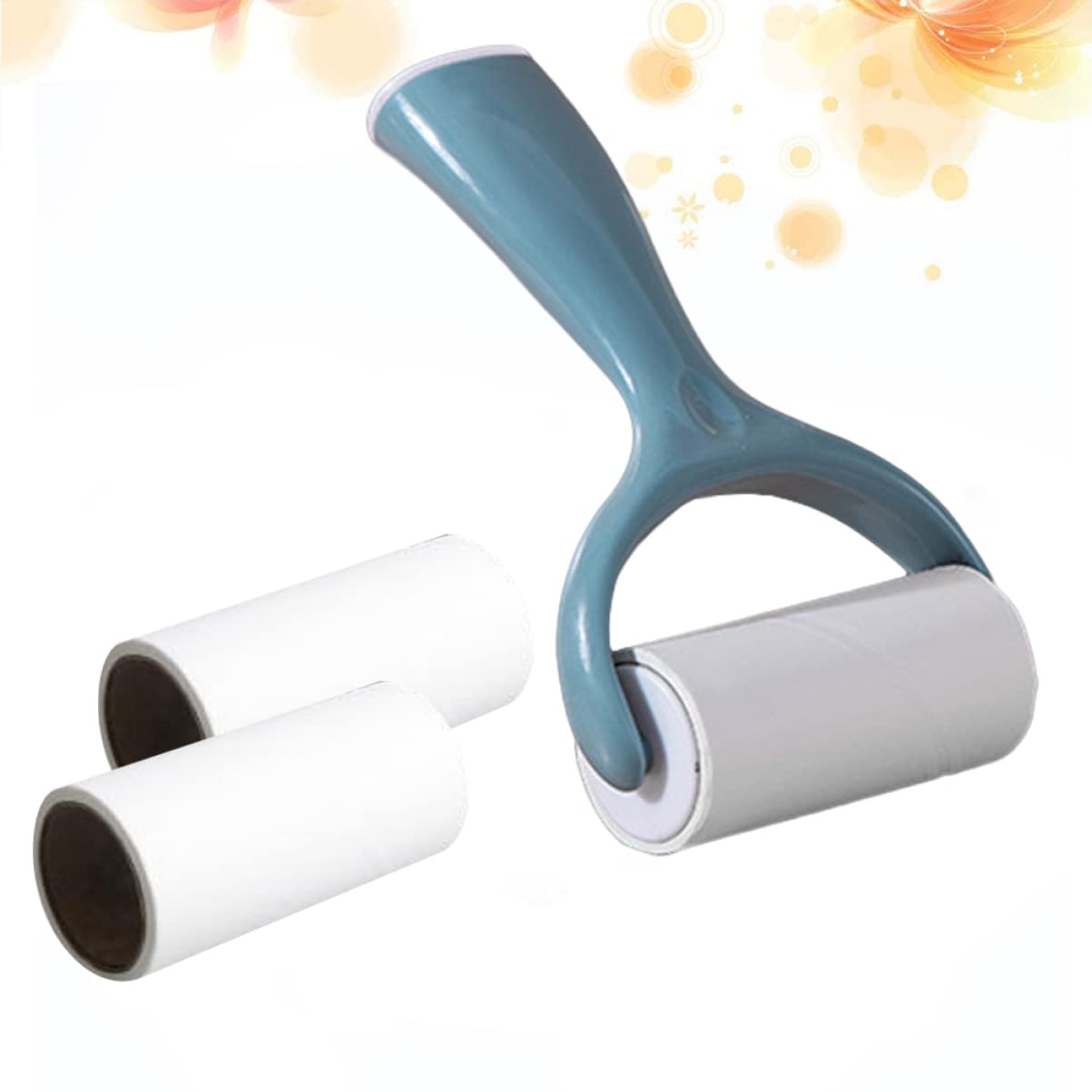 Mipcase 2 Juegos Cepillo para Polvo Rodillo De Color Sólido Removedor De Pelo Cepillo De Polvo Familiar