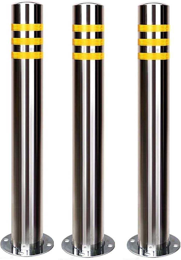 YNBSHGAA Driveway Safety Guardrail with Reflective Markers for Parking Protection,89 * 750MM