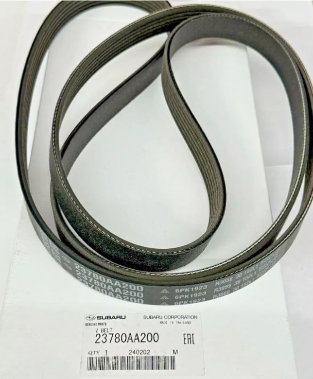 Subaru Alternator V Belt for 2019-2024 Forester 2025 Forester Wilderness - 23780AA200 - Genuine OEM