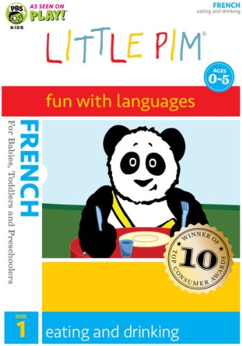 Little Pim: Eating & Drinking DVD infantil de aprendizaje de alemán 2