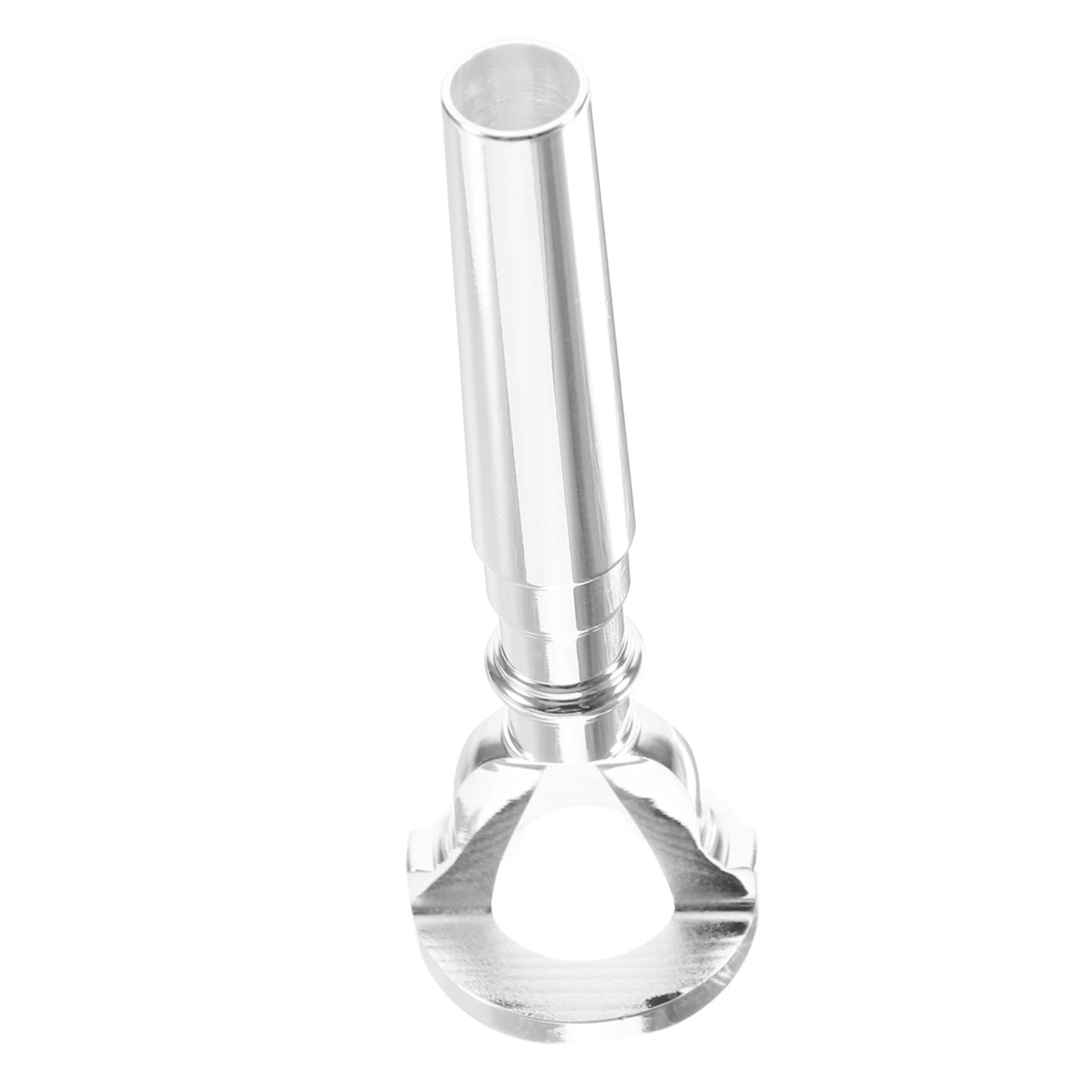 Bocchino Apprendimento per Placcato e Argento Allenatore Ottone Tromba in Dispositivo Portatile Facile da Usare Pratica Embouchure Principianti e Professionisti