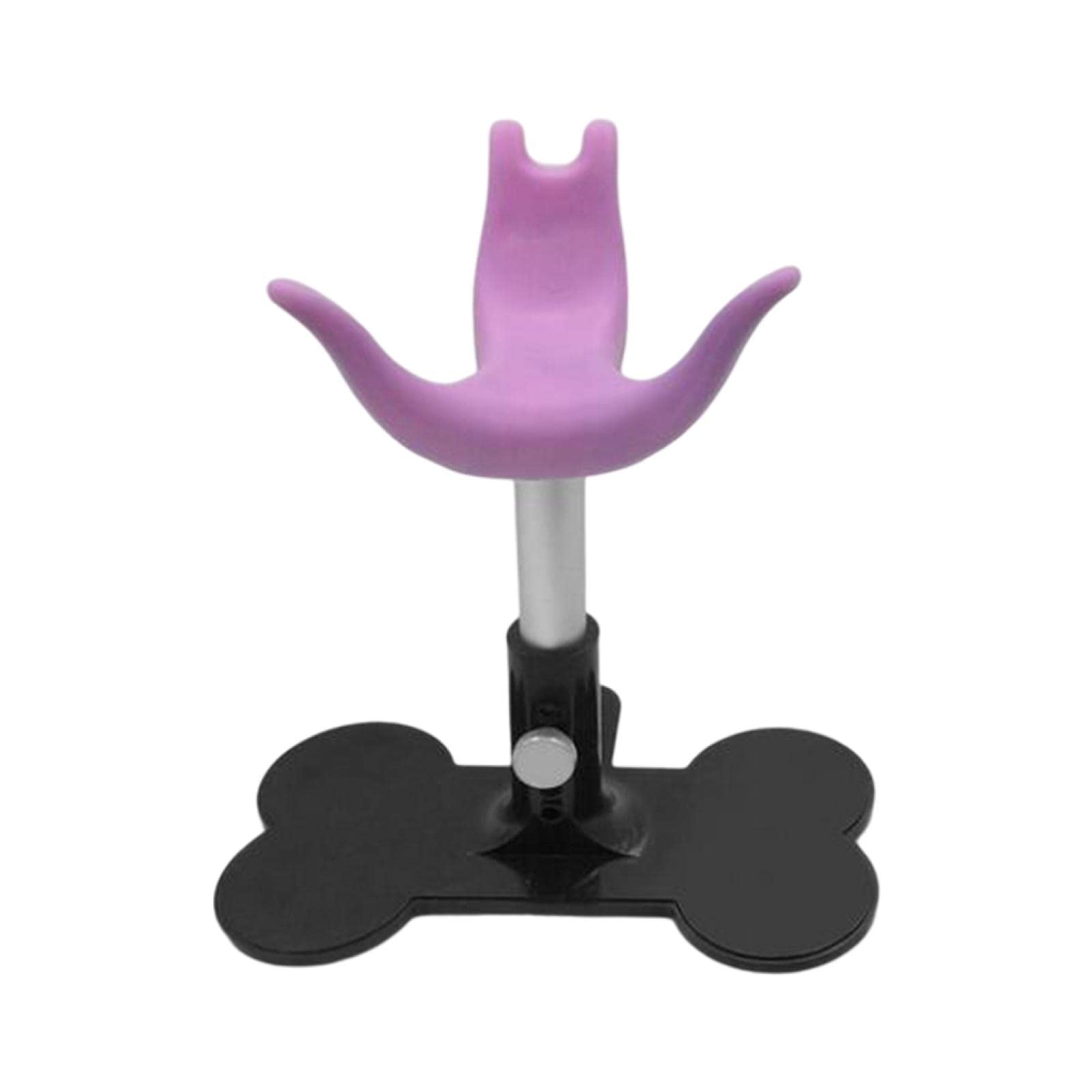 Supporto Fisso Seduta Pettorina per Cani con Altezza Regolabile Piccola Animals Hammock per Toelettatura Piano Appoggio Bagno Accessori, Rosa