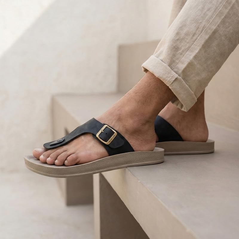 Image of WALKAROO Men's Fashion Sandal with Cushion Insole and Lightweight for Casual Footwear - WGR53246