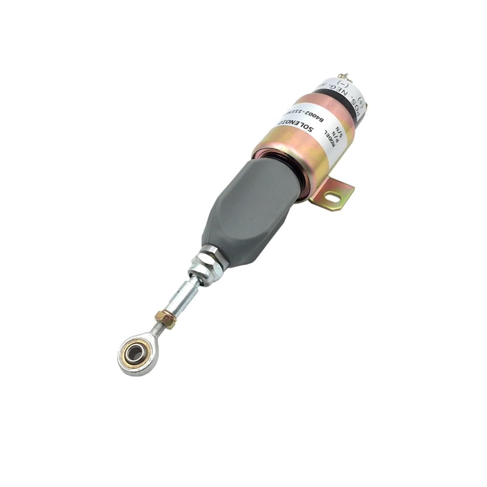 Solenoide de corte de combustible Piezas de excavadora B4002-1115030 Solenoide de corte de combustible de 12 V, compatible con Komatsu PC60-7, PC120-7, PC200-7