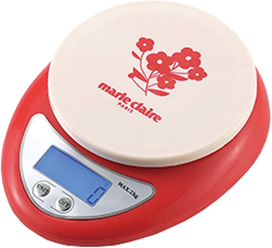 Amazon｜「マリ・クレール」 デジタルキッチンスケール (2Kg) MC-429