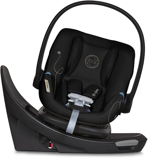 Cybex Aton G Swivel - Moon Black