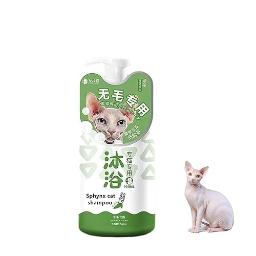 Sphynx Cat Shampoo, Sphynx Cat Soothing Cleanser, Effectively Control Oil