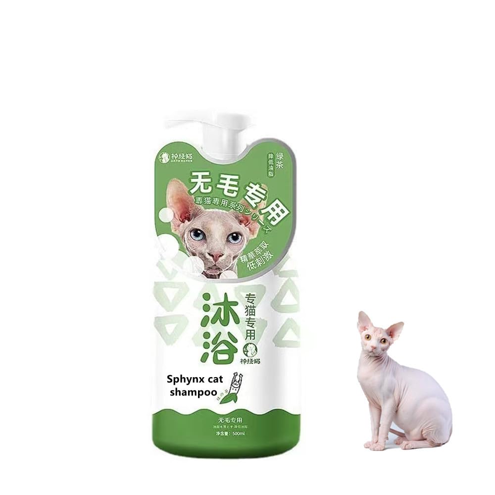 Sphynx Cat shampoo, Sphynx Cat Soothing Skin Cleanser, Effectively Control Oil Moisturizes Skin