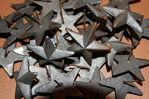 Southern Metal Rustic Star Nail Heads Clavos | 2 inch | Cast Iron, 20 Nails