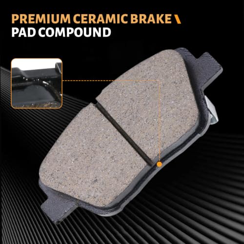 Image of D1444 Front Ceramic Brake Pads Kit Fit For Hyundai Sonata 2011-2015, For Kia Optima 2011-2016