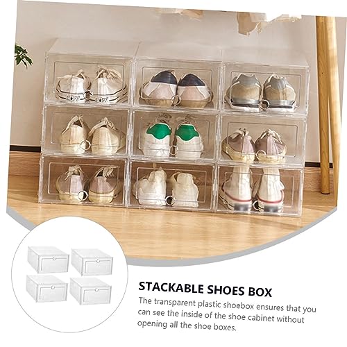 Boîte rangement chaussures transparente pour stopper le désordre - 7