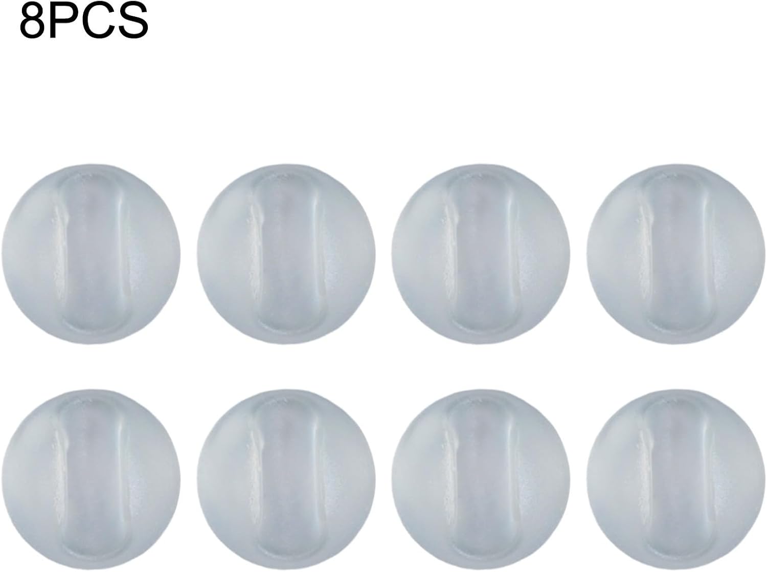 8pcs Hairpin Leg Protectors For Furniture Feets Pads Non Slip Floor Protection For Table(Transparent)