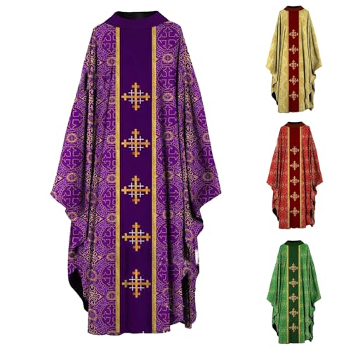 Robe de célébration pour pasteur et costume catholique de prêtre - 2