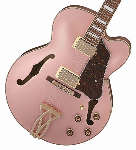 Ibanez Artcore AF75G Hollowbody Electric Guitar - Rose Gold Metallic Flat