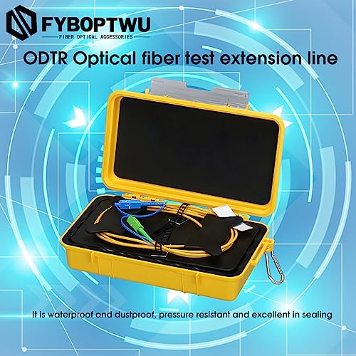 OTDR Launch Cable Box monomode 500m SC UPC APC cordon testeur fibre optique - 4