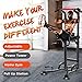 Yoleo Adjustable Power Tower - Multi Function Pull up Station for Strength Training - Dip Stand Workout Fitness Bar - Push up Equipment of Home Gym Exercise