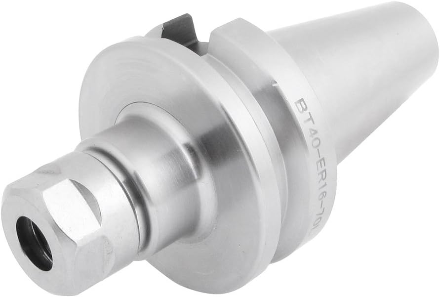 BT40-ER16-70 Collet Chuck Milling Lathe Tool Holder Silver Tone (id: 72e ae8 395 d06 185