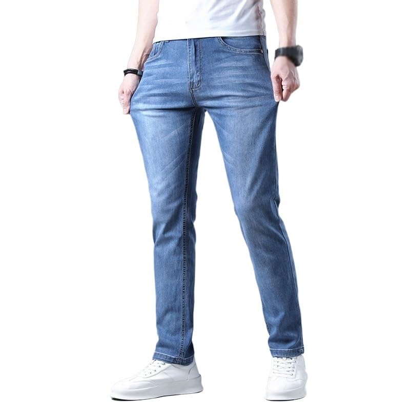 Denim Slim Pants Street Wear Skinny Stretch Jeans Casual Cotton2