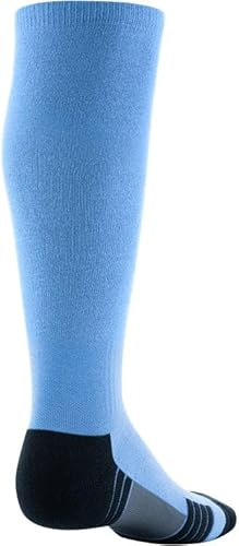 Under Armour Chaussettes au-dessus du mollet pour adulte, 1 paire, Bleu Caroline