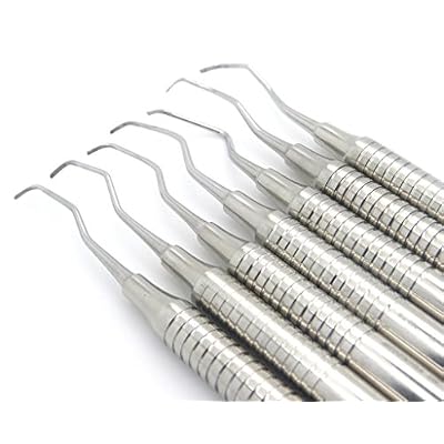 Gracey Curette Set Of 7 Periodontal Curettes Hollow Handle