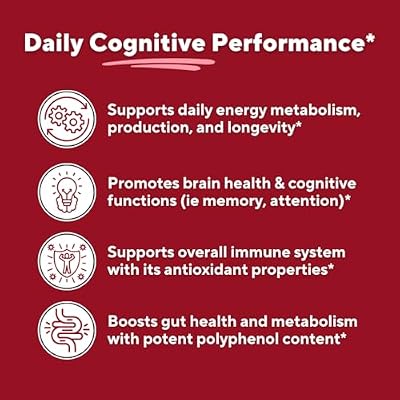 Vitapia Vitacoffee Caffeine Coffee Fruit Powder for Energy, Memory, Focus, Antioxidant, Metabolism, Skin Health Support - 100g & 33 Day Supply - Non-GMO, Gluten-Free, Vegan Supplement