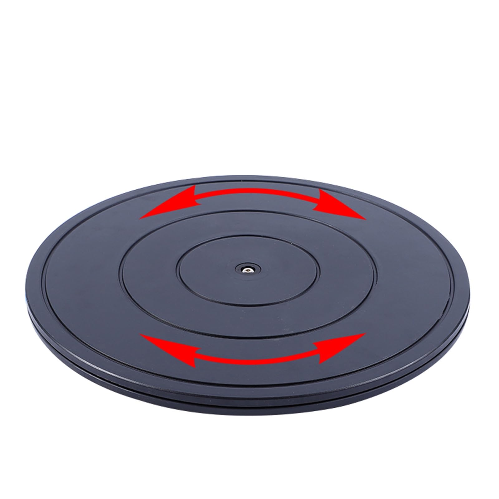 WORDFUN 16in Bonsai Tree Turntable, 360 Degree Rotating Platform, Lazy Susan Plastic Swivel Turntable With Steel Ball Bearings, Rotating Swivel Display Stand, Spray Paint Turntable
