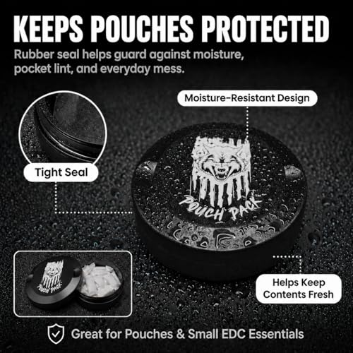 Image of Metal Can for ZYN, Slim Pouch Container and Holder