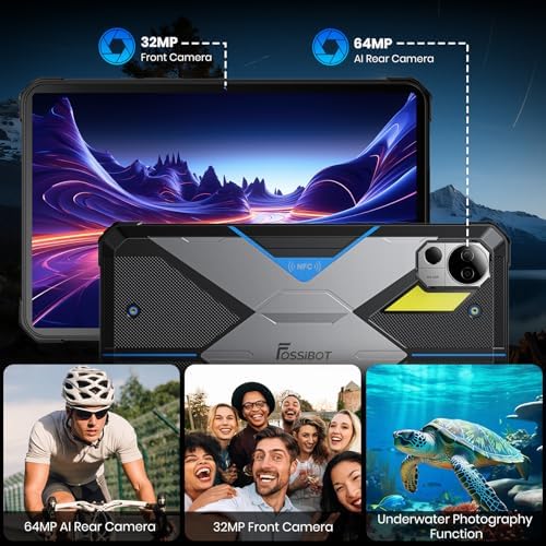FOSSiBOT DT3 Rugged Tablet - Thumbnail 2