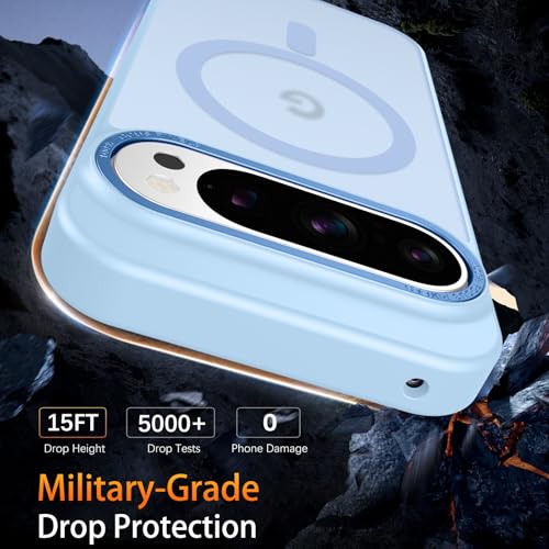 Coque Google Pixel 10 antichoc de qualité militaire et dos mat