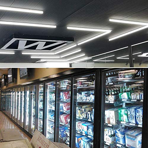 T8 Led Light Fixture 1Ft 1080Lm 9W Under Cabinet Lighting, 6500K Cool White, Workbench And Utility Shop Lights, Corded Electric With Built-In On/Off Switch (Pack Of 2) #TOP5