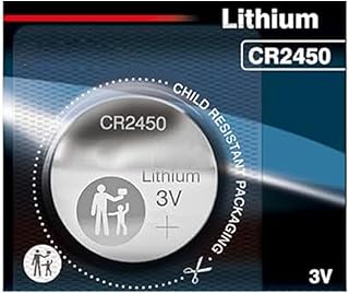 بطارية ليثيوم 3 فولت للأجهزة الطبية واللياقة البدنية، قطعة واحدة CR-2450