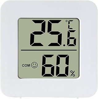 Indoor Outdoor Thermometer, Indicator Digital Indoor Thermometer Gauge with 3 Wireless Sensors, Temperature Humidity Monitor with Audible Alarm, Min/Max Record for Home, Office, Restaurants,