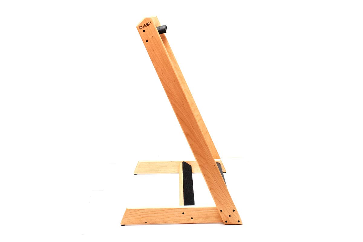 Ruach GR-2 Gitarrenständer für Gitarren und Koffer, personalisierbar, 5 Wege, Kirsche