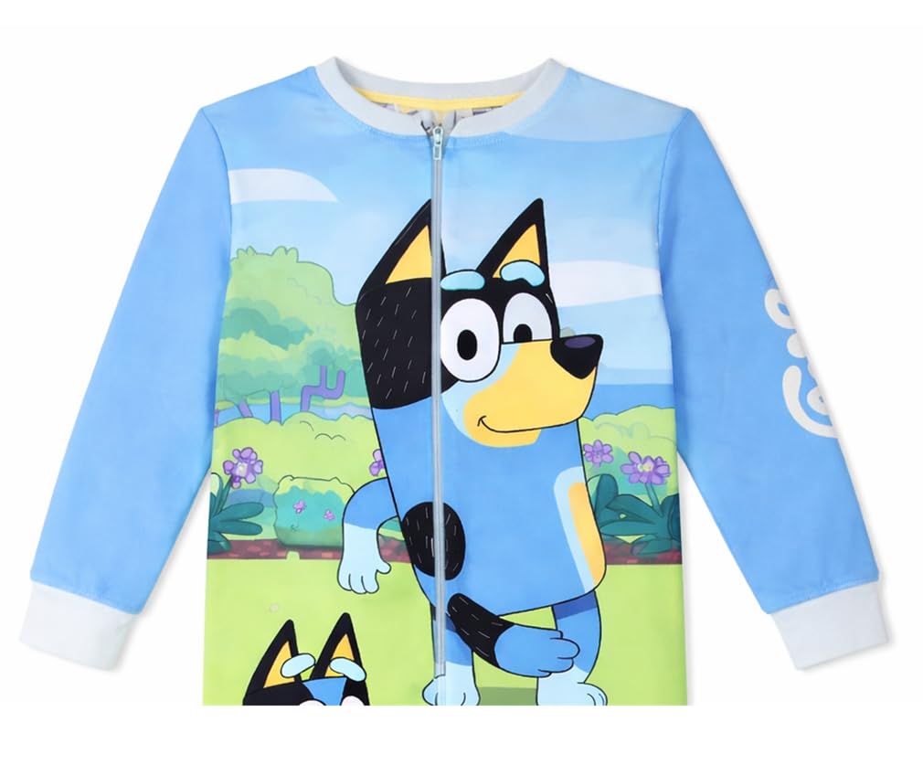 BlueY Pyjama Combinaison Enfant Polaire Grenouillère Garçon Fille 18 Mois–6 Ans Chaud